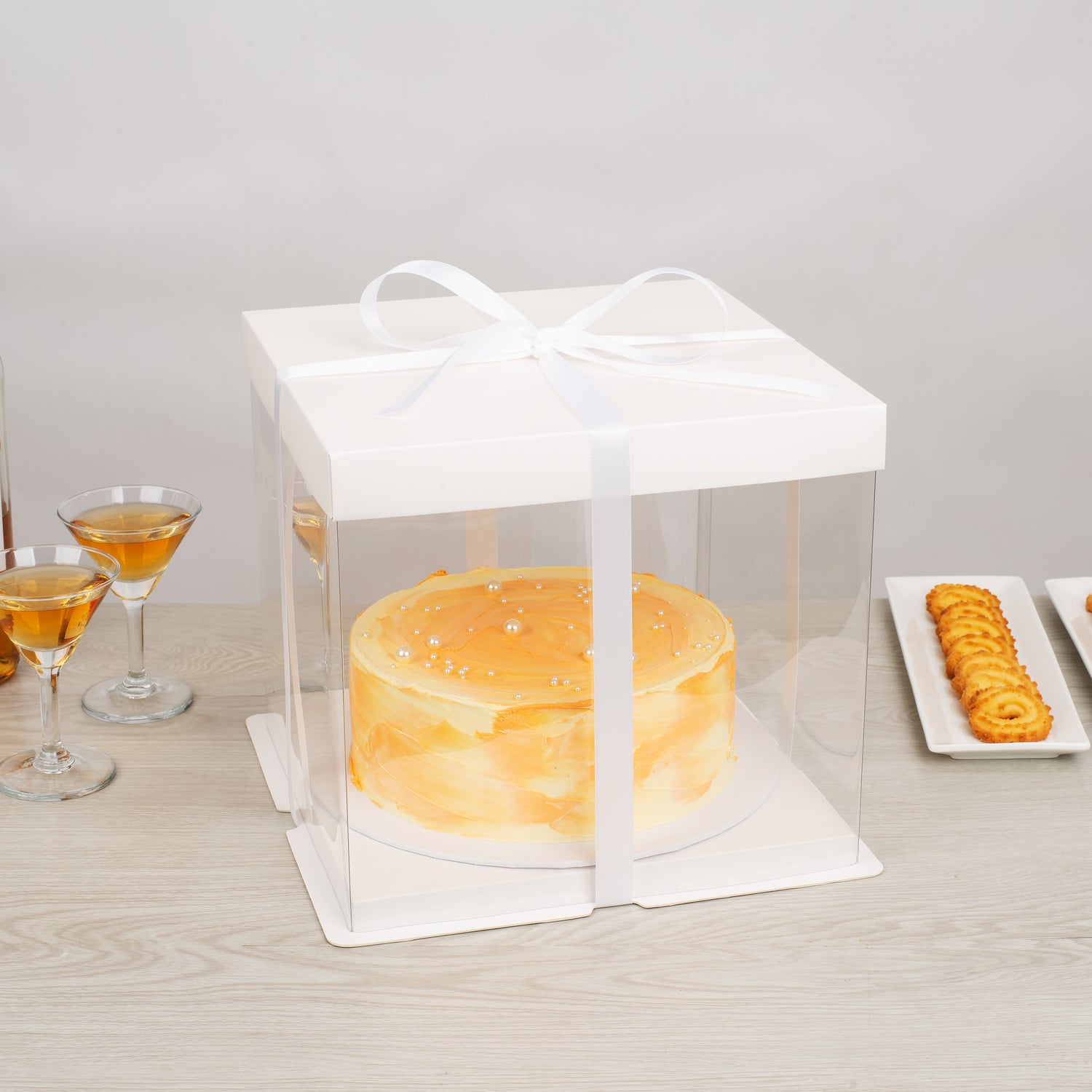 Clear Cake Boxes